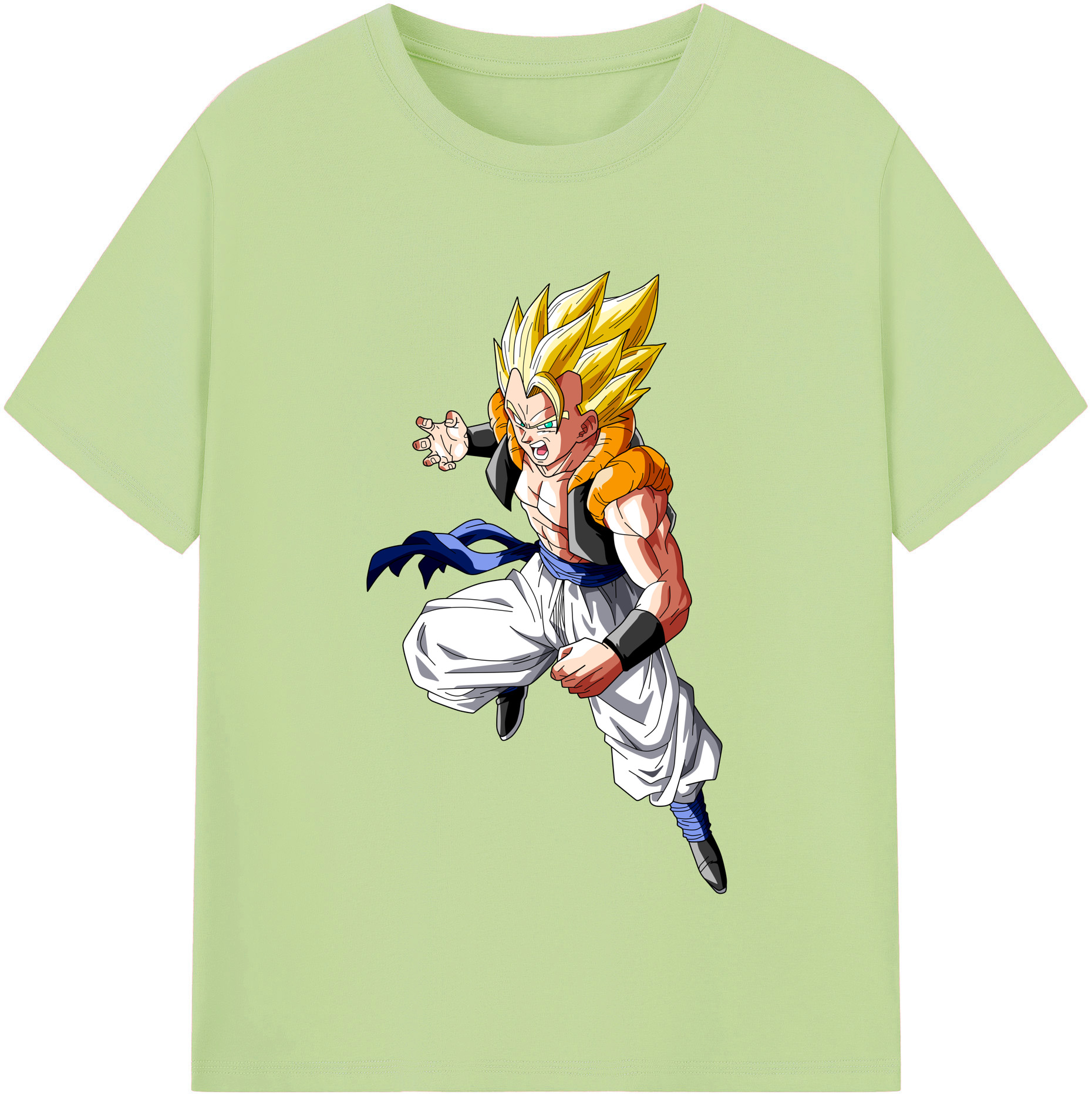 （画像用） ドラゴンボール ベジータ四世（Bejīta Yonsei）DRAGON BALL Vegeta IV 綿100％半袖Tシャツ（フロントプリント）